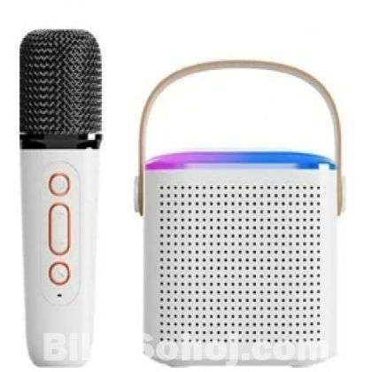 Portable Bluetooth Speaker with Wireless Microphones!